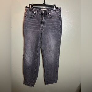 Madewell Women's Size 27 The Slouchy Boyjean Boyfriend Jeans Glennbay Wash